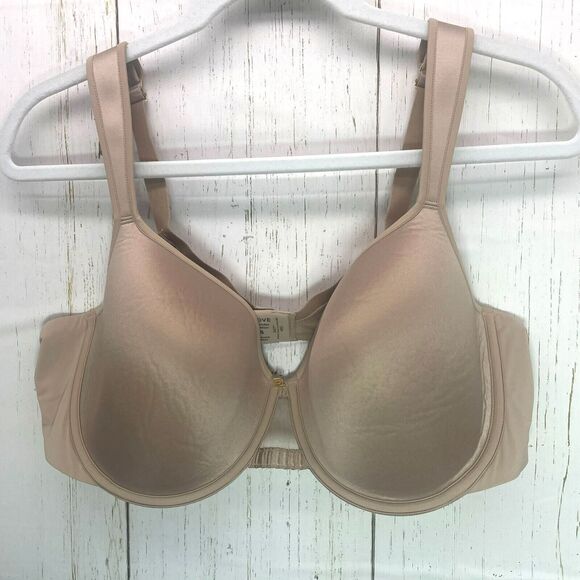 ThirdLove 24/7 Memory Foam Full Coverage Bra Nude Tan Beige Size 42C Underwire - Picture 1 of 7